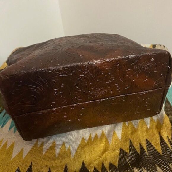 Purse-N-Alites by Nancy Brown Vegan bag with fringes - Picture 5 of 5